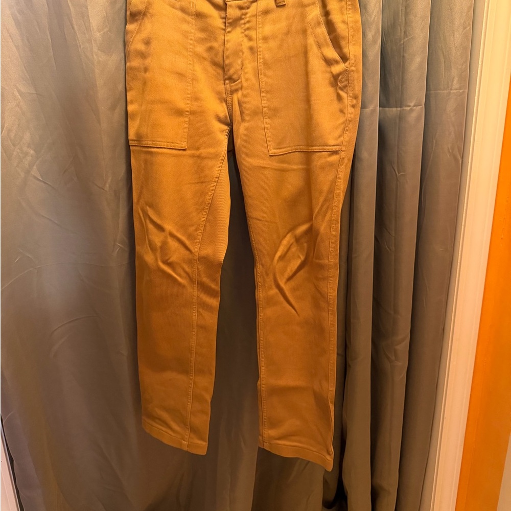 Taylor Stitch Men's Corduroy Pants in Tan